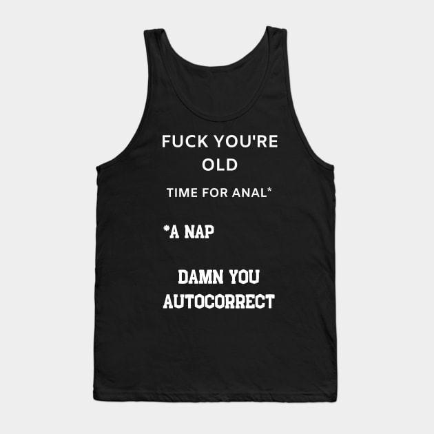 Best Gift Idea for Your Grandpa on Birthday Tank Top by MadArting1557